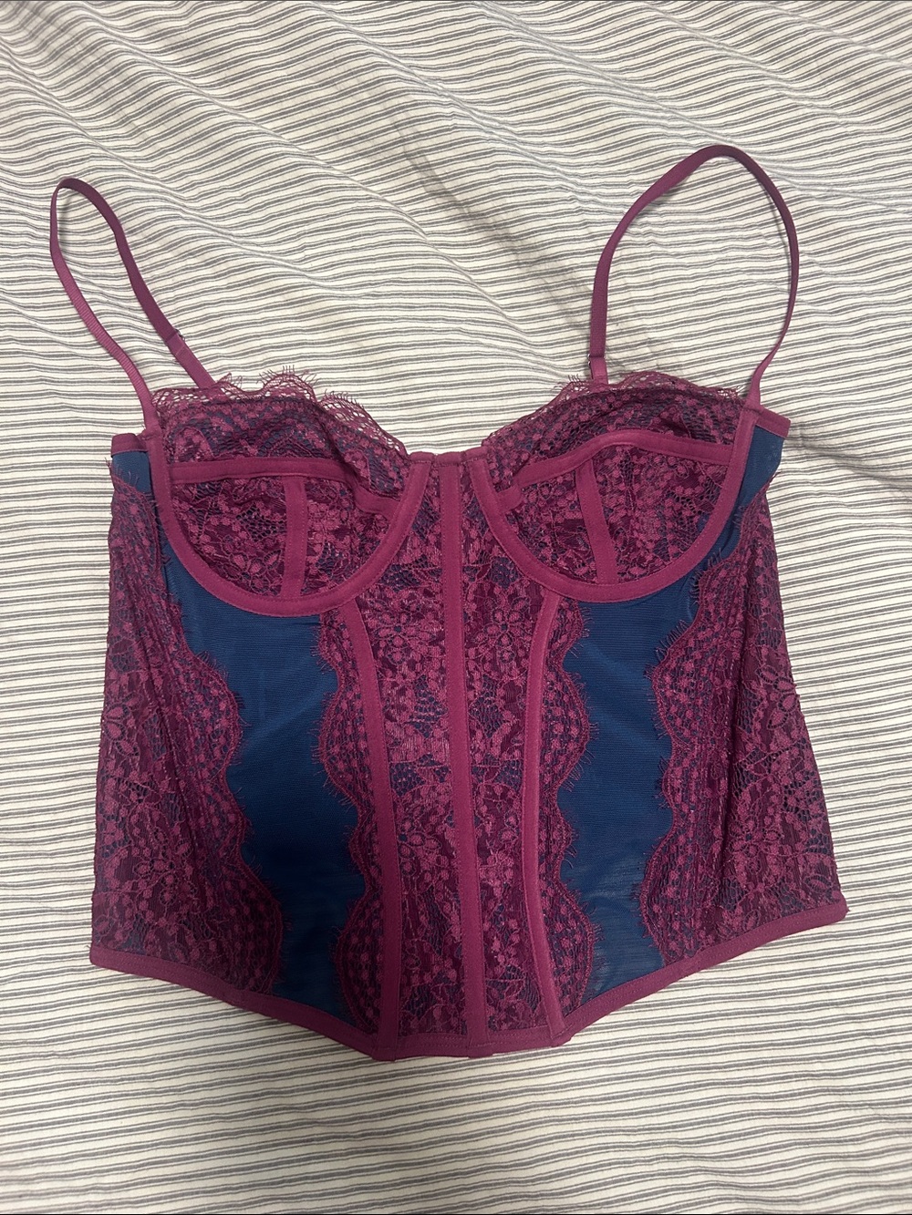 Out from Under Corset Top L